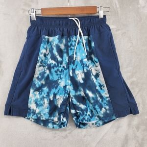 Four‎ Laps Athletic Mens Shorts Size Small Blue With Liner